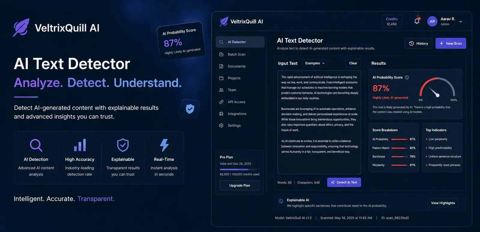 VeltrixQuill AI