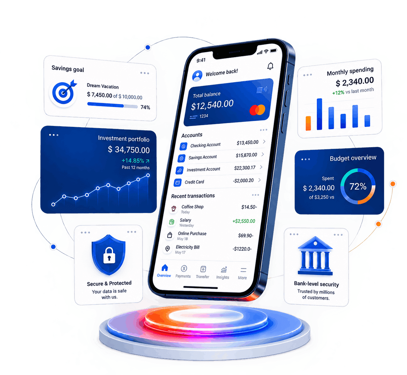 fintech app development company New York City building secure payment and blockchain apps