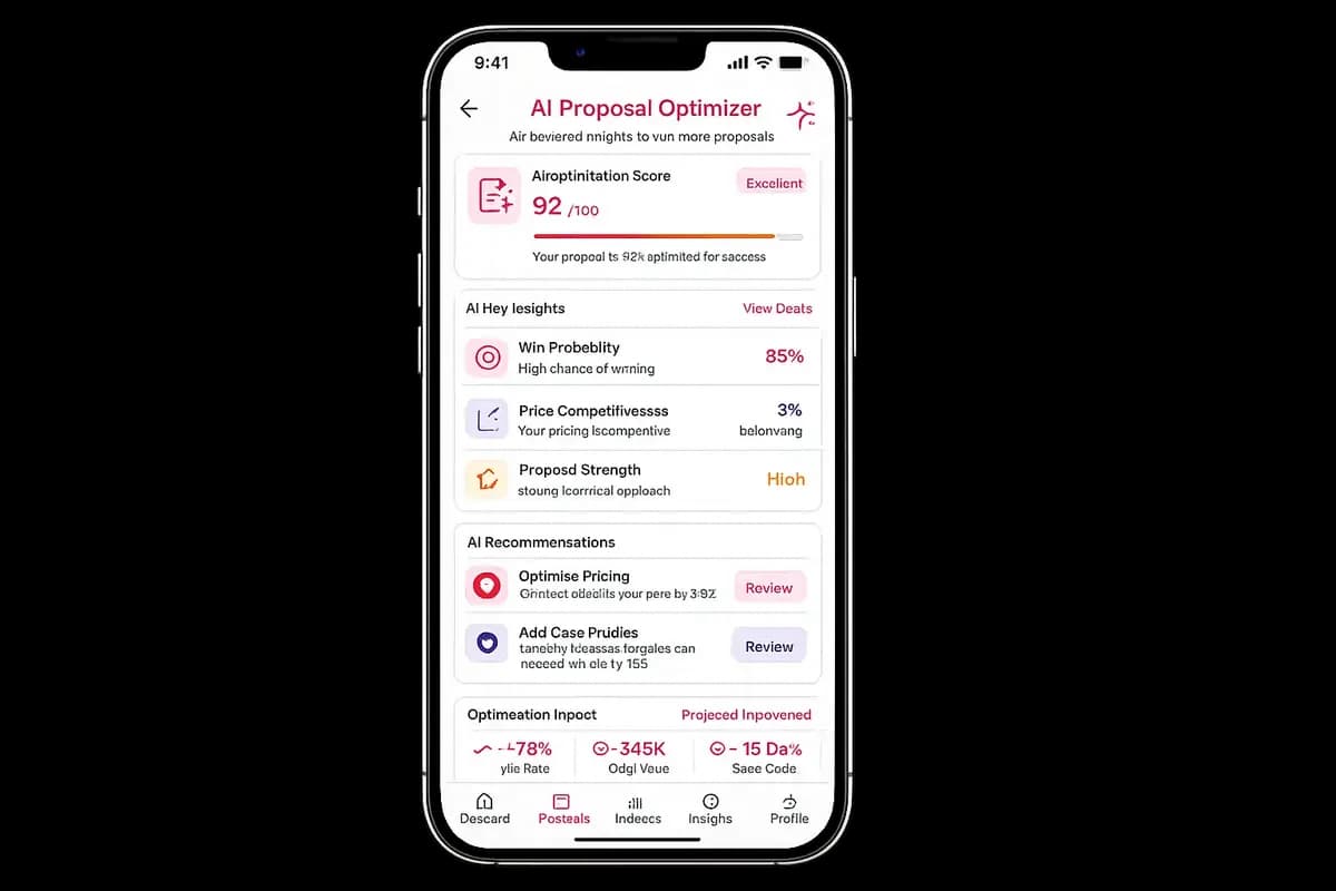 AI Powered Proposal Optimization