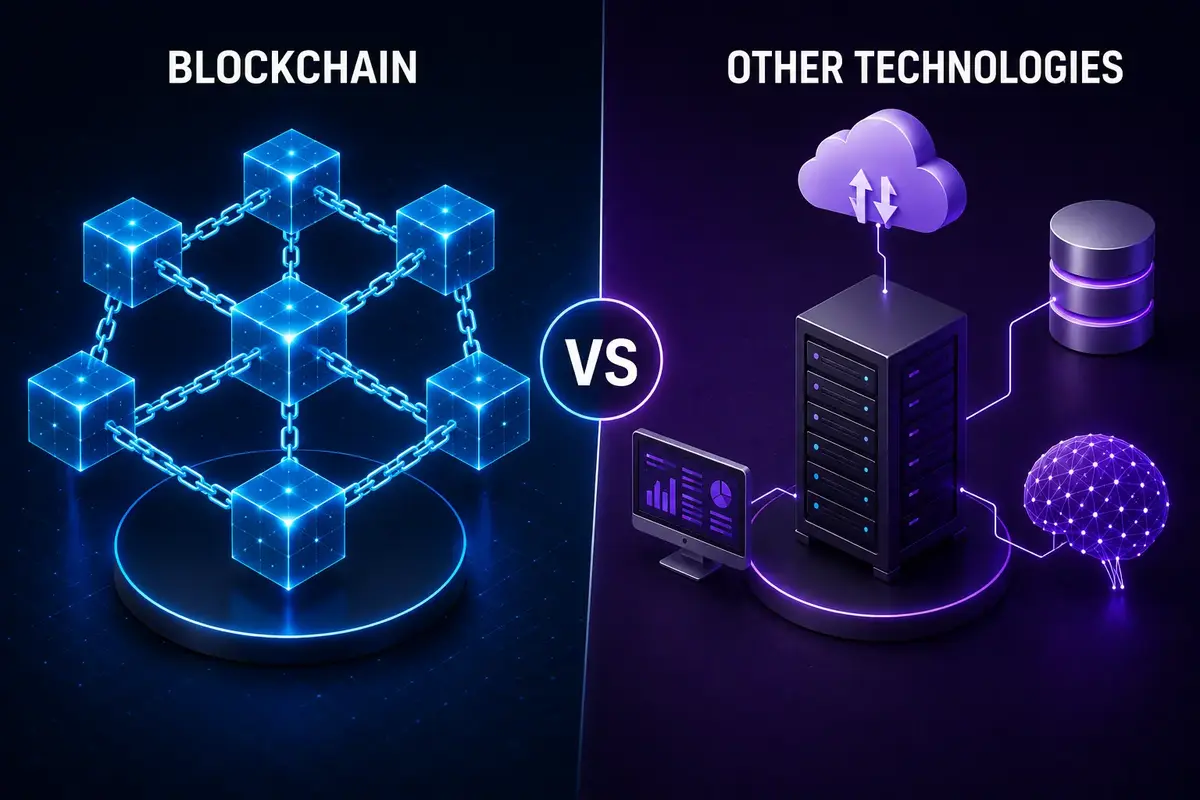 Blockchain Technology vs Other Technologies: Key Differences Explained