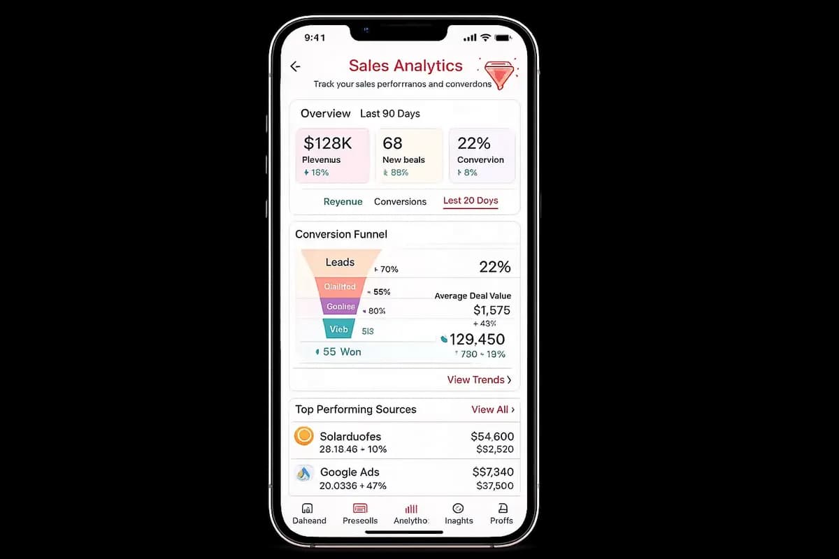 Sales Analytics and Conversion Reporting
