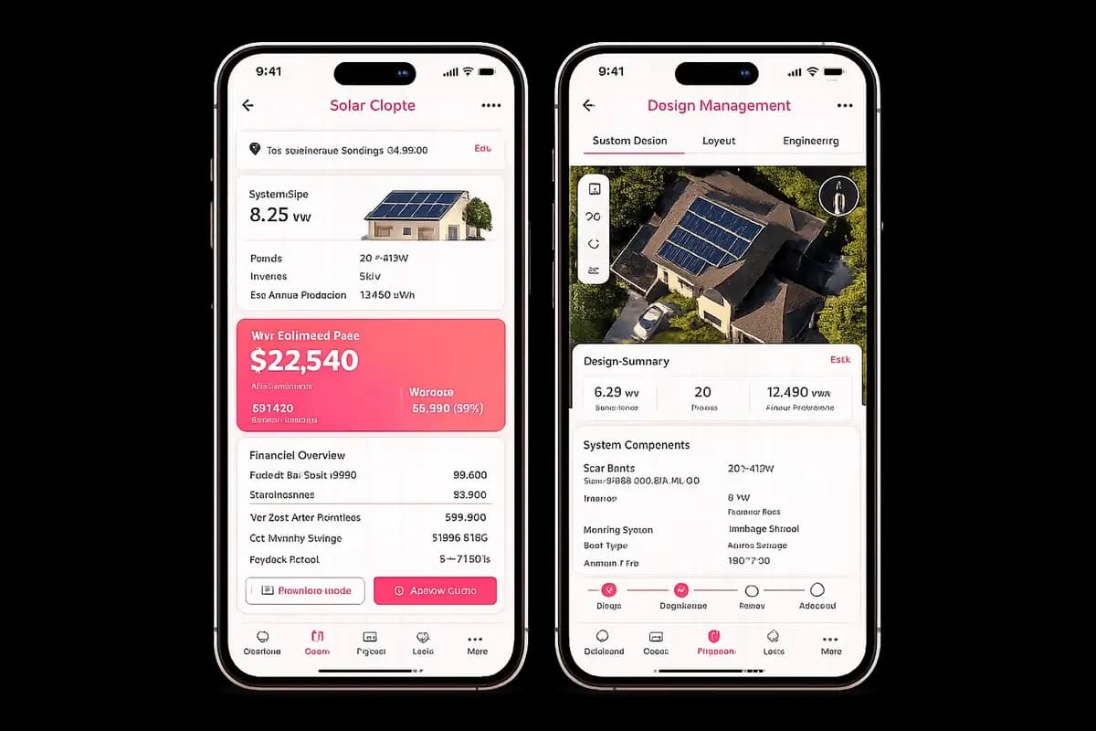 Solar Quote and Design Management